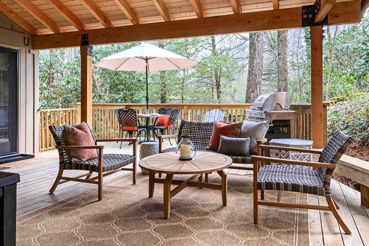 Lush Mirror Lake Cottage Rental With Private Deck Highlands Exterior photo